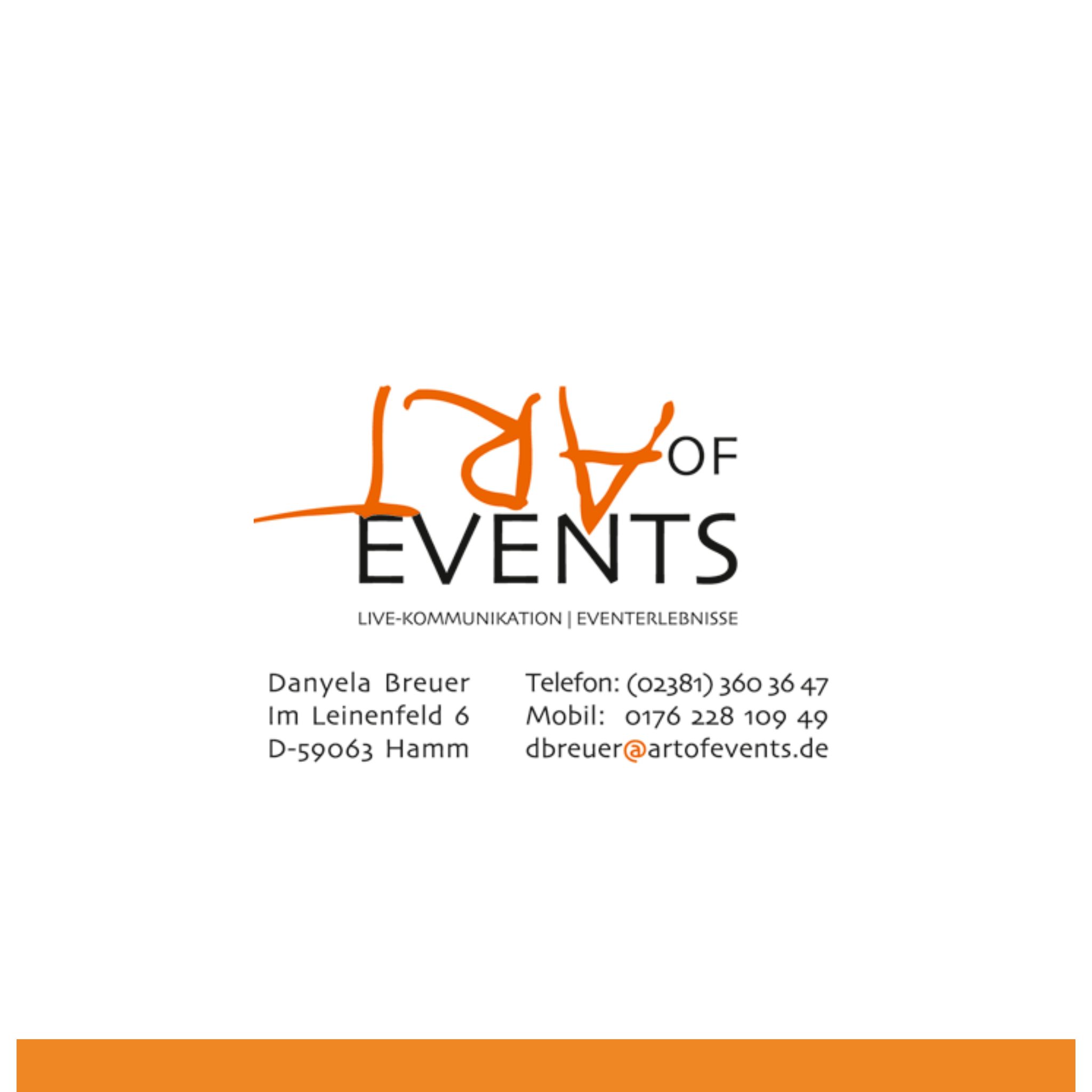 logo art of events